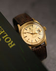 Rolex Day-Date 36 Rare Linen Pie Pan / 1965