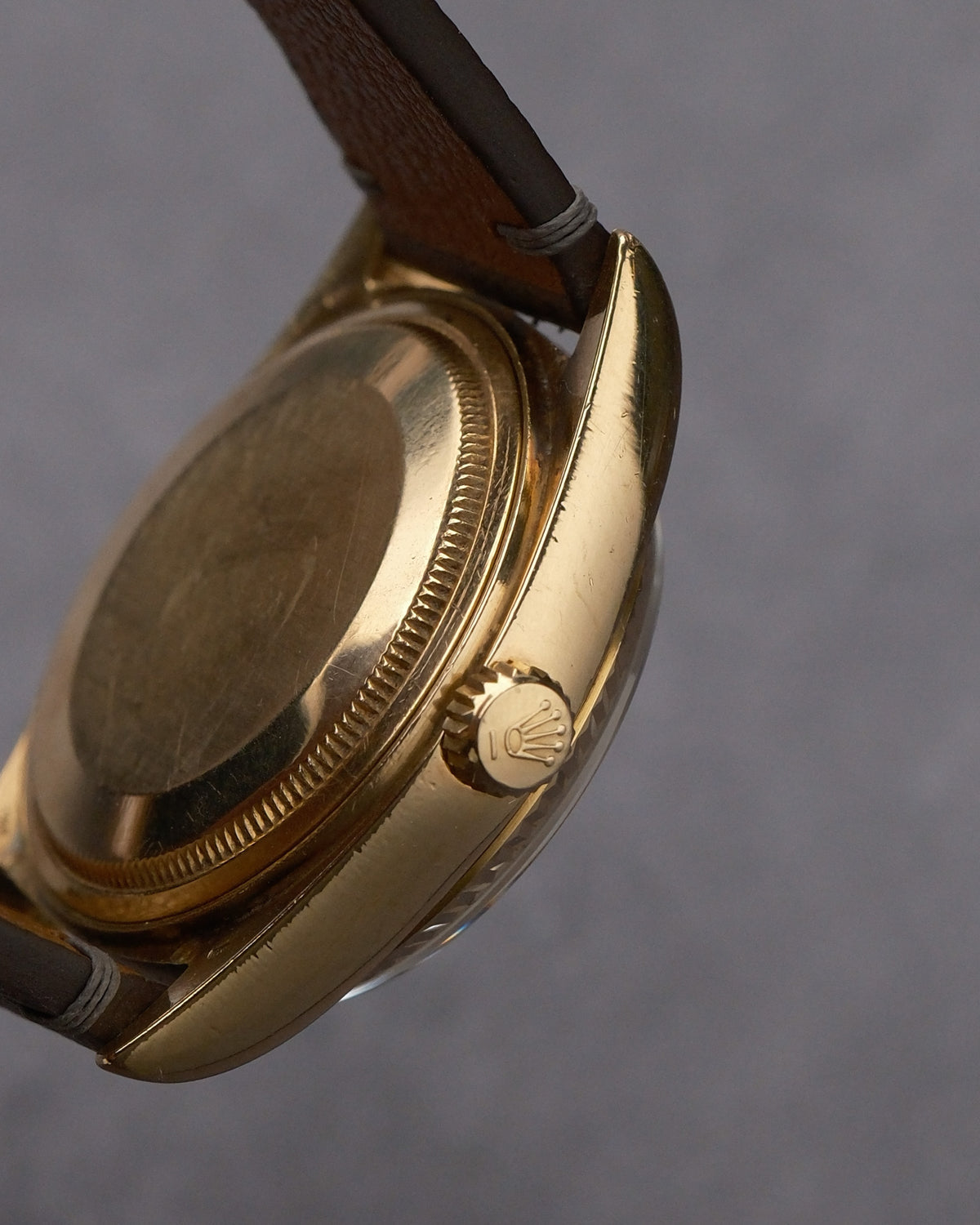 Rolex Day-Date 18038 – Black Roman Track Dial – 1986 - VAT REFUND POSSIBLE