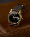 Rolex Day-Date 18038 – Black Roman Track Dial – 1986 - VAT REFUND POSSIBLE