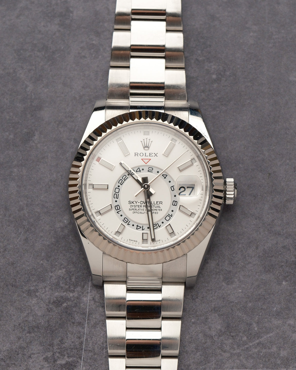 Rolex Sky-Dweller 326934 White Dial – 2019 with card