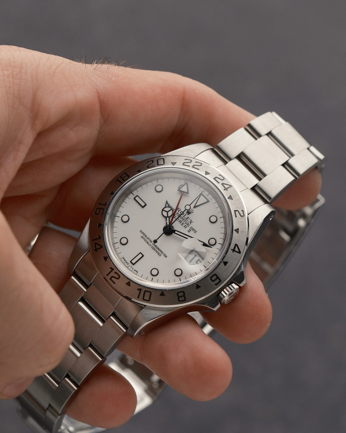 Rolex Explorer II 16570 Polar – 1993 - Minty - tritium