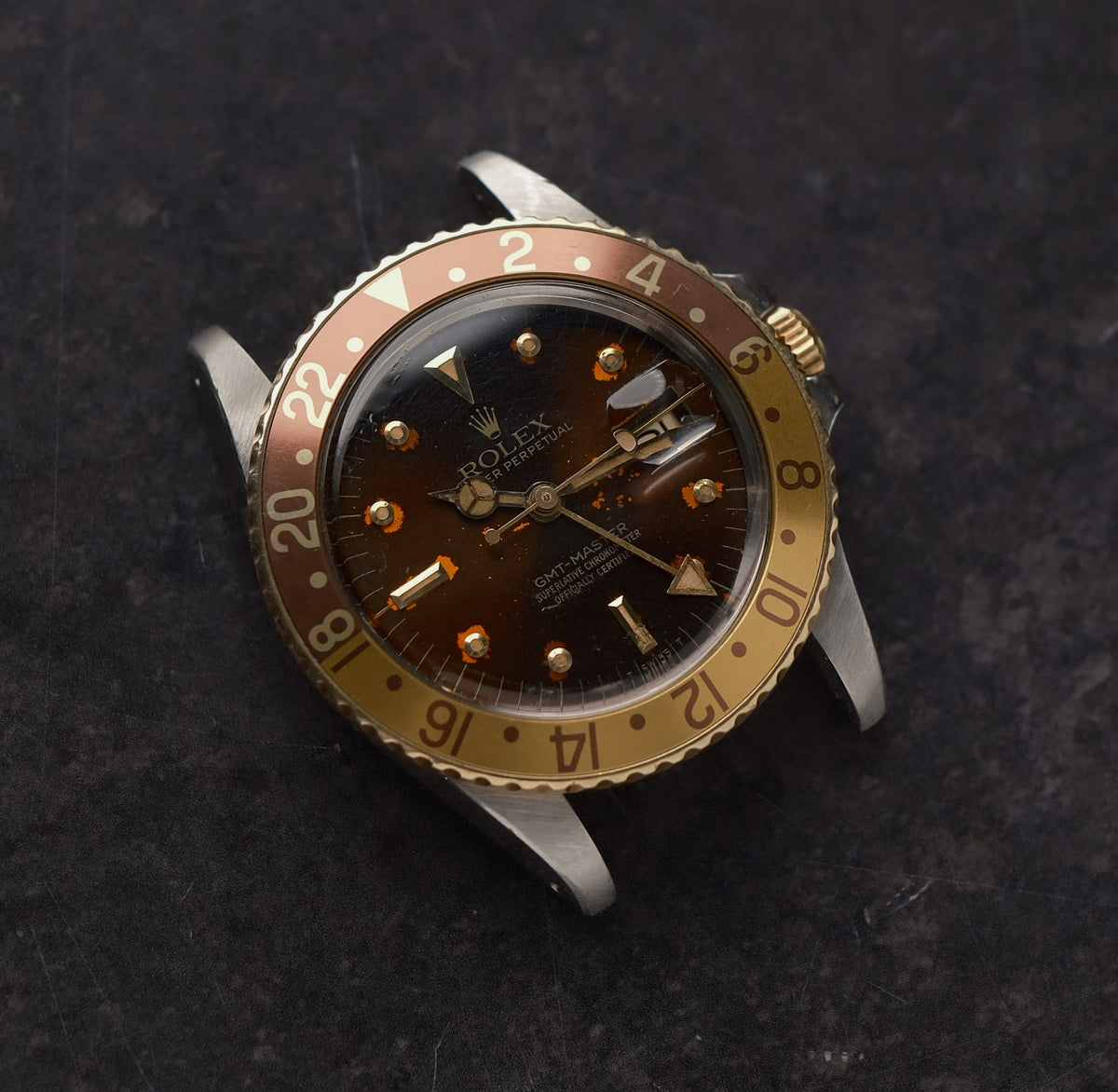 Rolex GMT-Master 16713 Root Beer – Tropical Dial – 1983