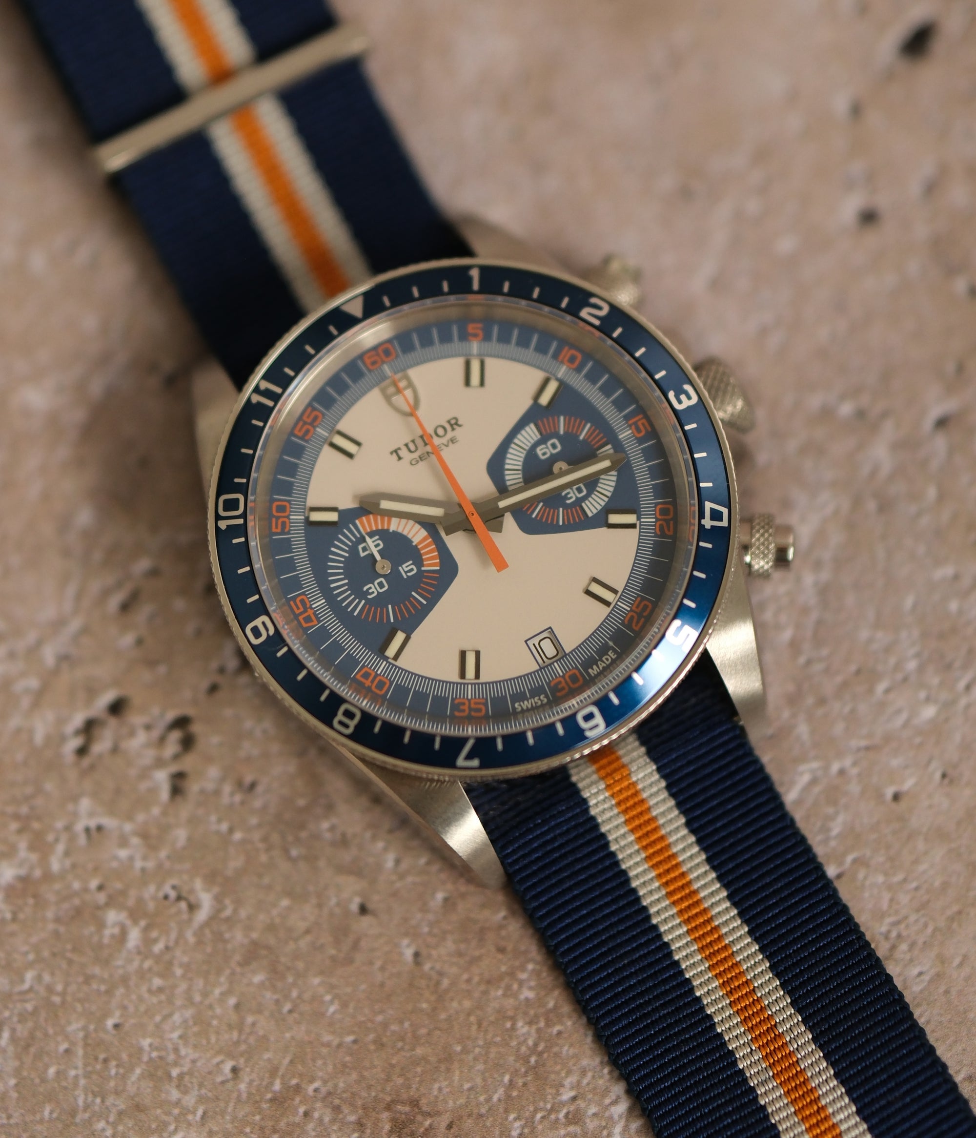 Tudor Heritage Chrono Blue Full set NEW / Monte Carlo Blue