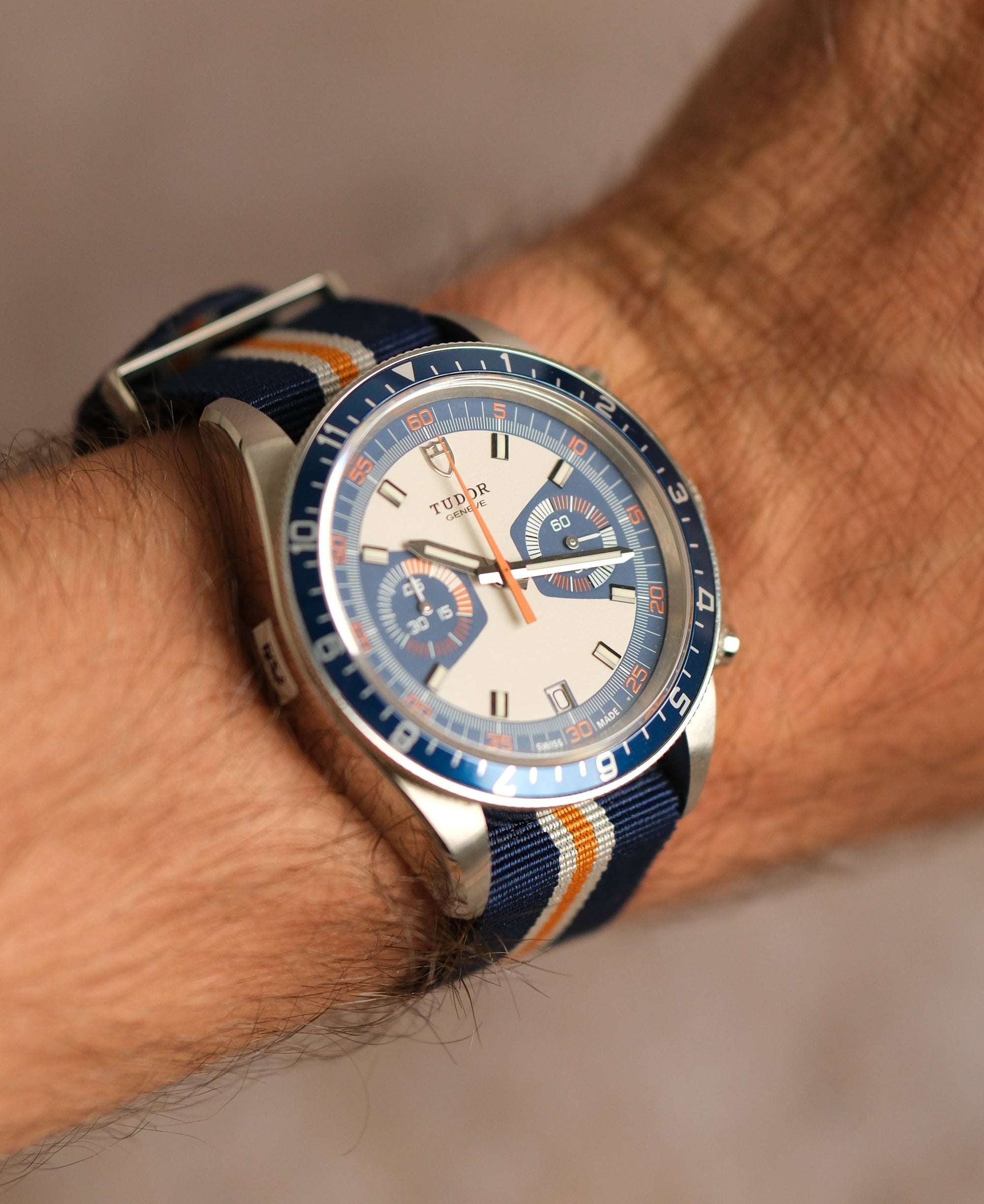 Tudor Heritage Chrono Blue Full set NEW / Monte Carlo Blue