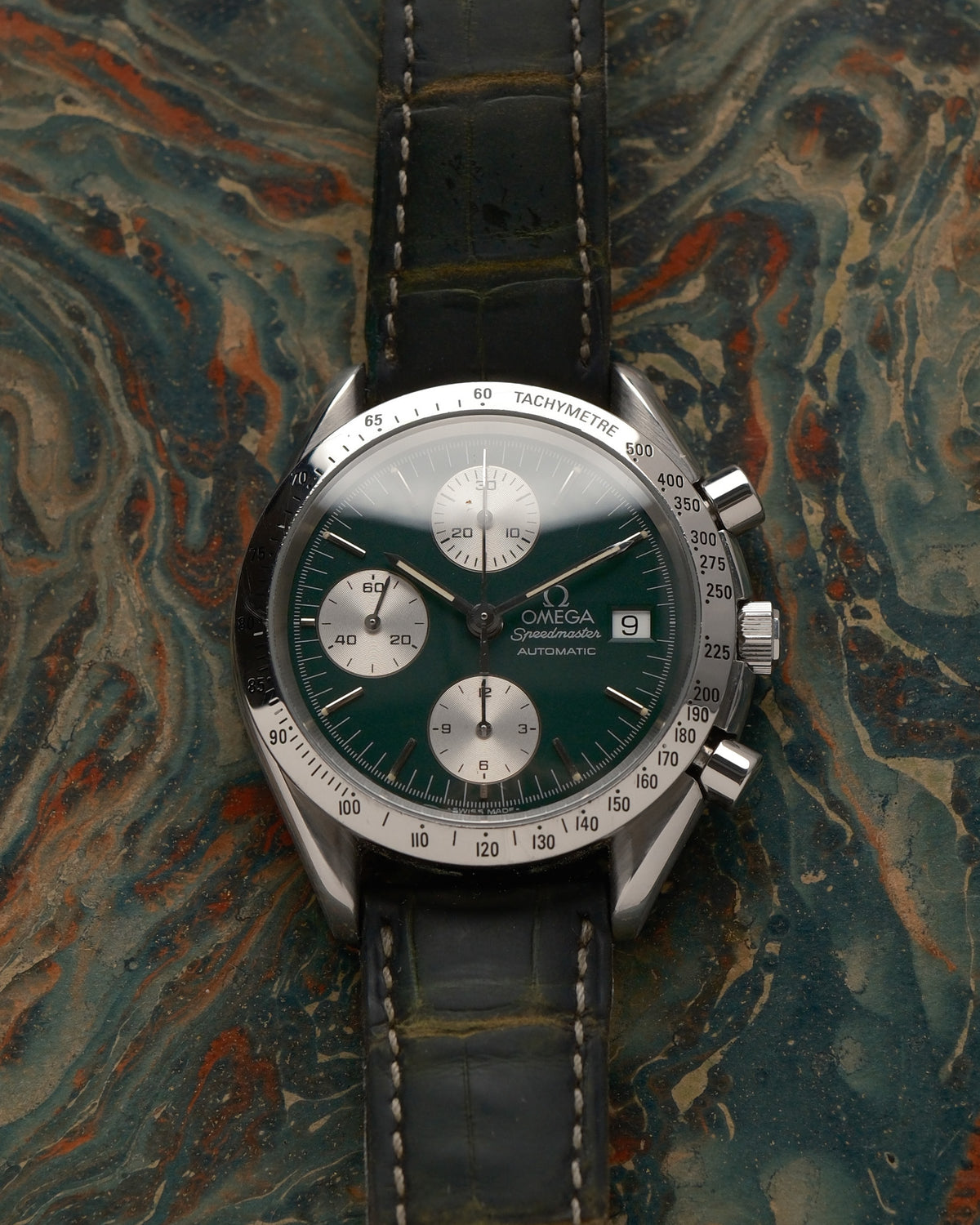 Omega Speedmaster Automatic 175.0043 – Golf Edition – Green Dial