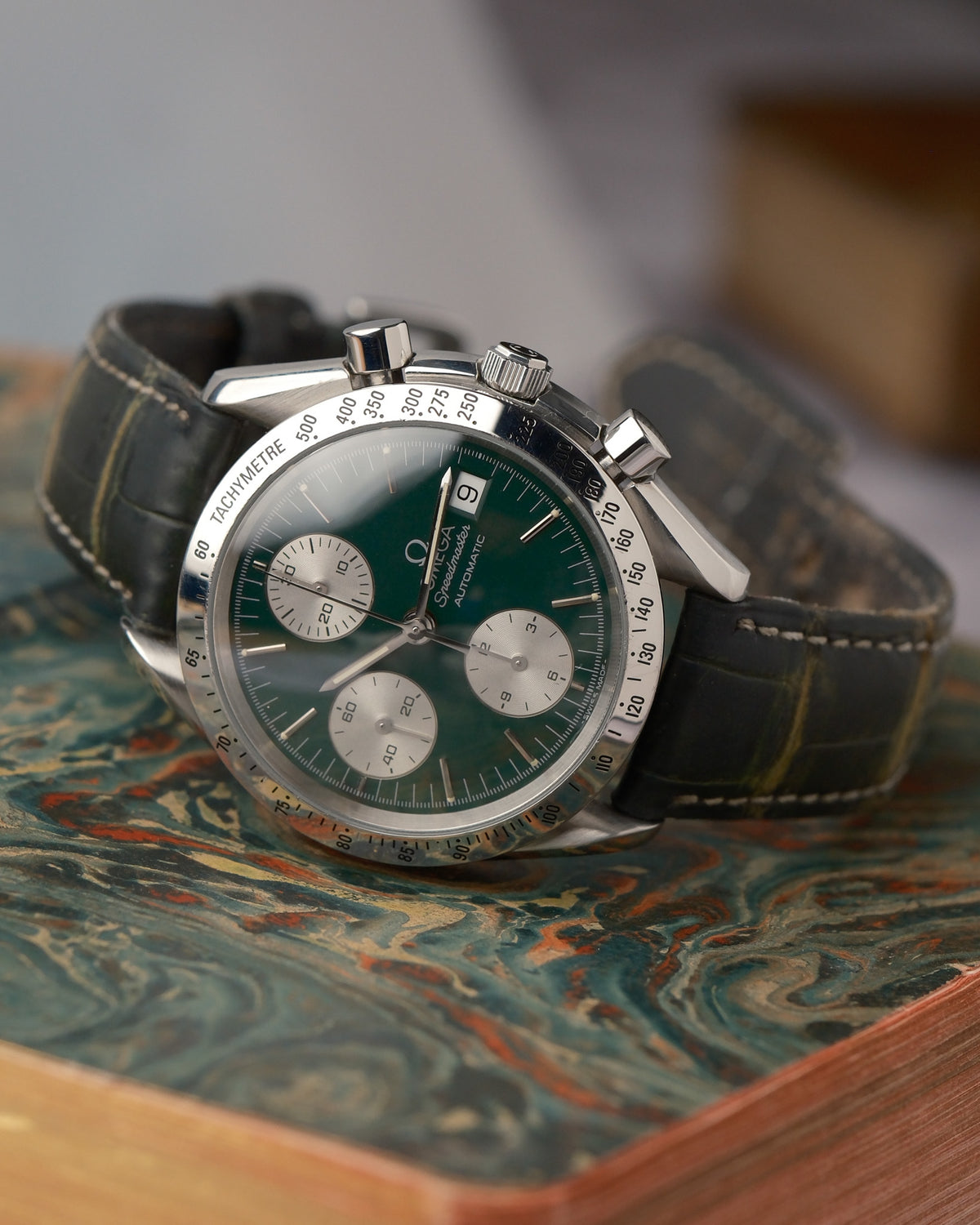 Omega Speedmaster Automatic 175.0043 – Golf Edition – Green Dial