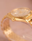 Rolex Datejust 36 Mint / caseback sticker / Silver linen 1601/8