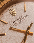 Rolex Datejust 36 Mint / caseback sticker / Silver linen 1601/8