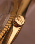 Rolex Datejust 36 Mint / caseback sticker / Silver linen 1601/8