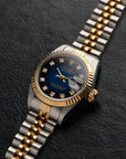 Rolex Lady-Datejust 69173G – Blue Vignette Diamond Dial – 1990 -VAT REFUNDABLE