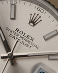 Rolex Datejust 41 – Silver Dial – White Gold Fluted Bezel – 2025 NEW