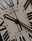 Cartier Santos 100 unpolished with papers 2656