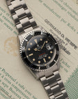 Rolex "red" Submariner 1680 - mark IV - 1975 - German papers