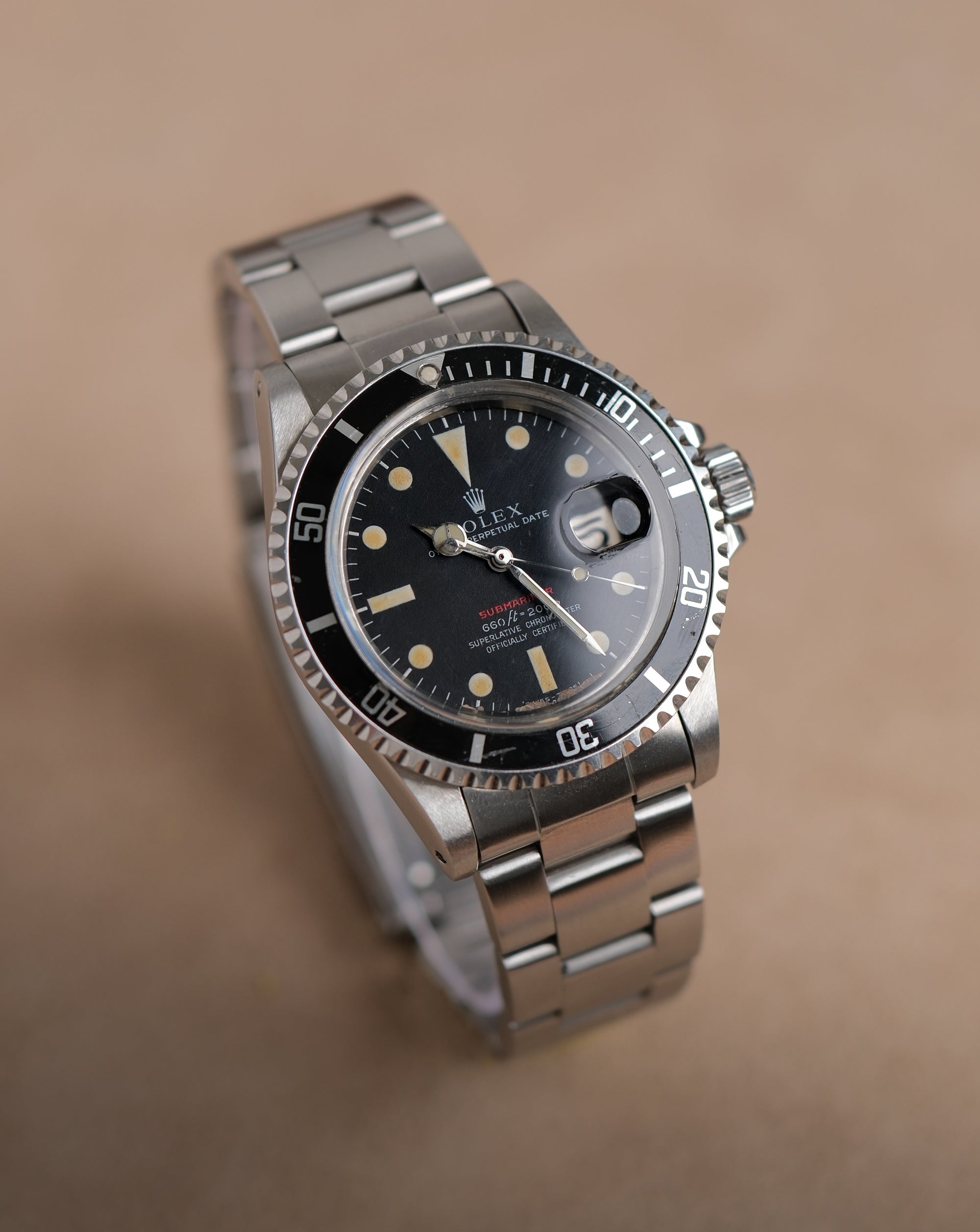 Rolex Submariner Date Single Red / 1971 1680