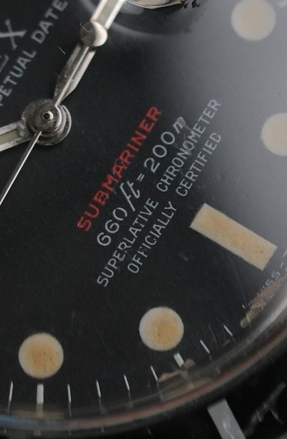 Rolex Submariner Date Single Red / 1971 1680