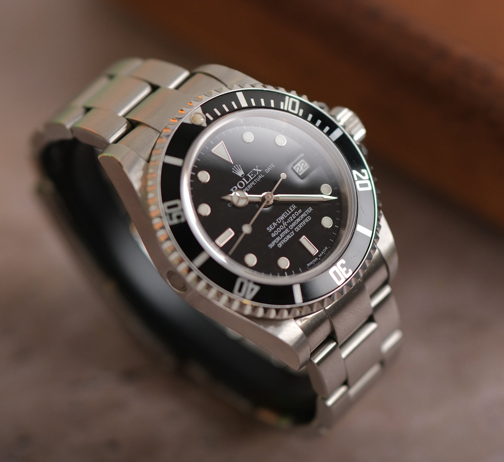 Rolex Sea-Dweller 4000 Very nice condition / 1 year warranty