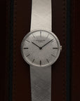 RARE Patek Philippe Calatrava 3468/5G – 18K White Gold – Integrated Bracelet - VAT REFUND POSSIBLE