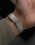 RARE Patek Philippe Calatrava 3468/5G – 18K White Gold – Integrated Bracelet - VAT REFUND POSSIBLE