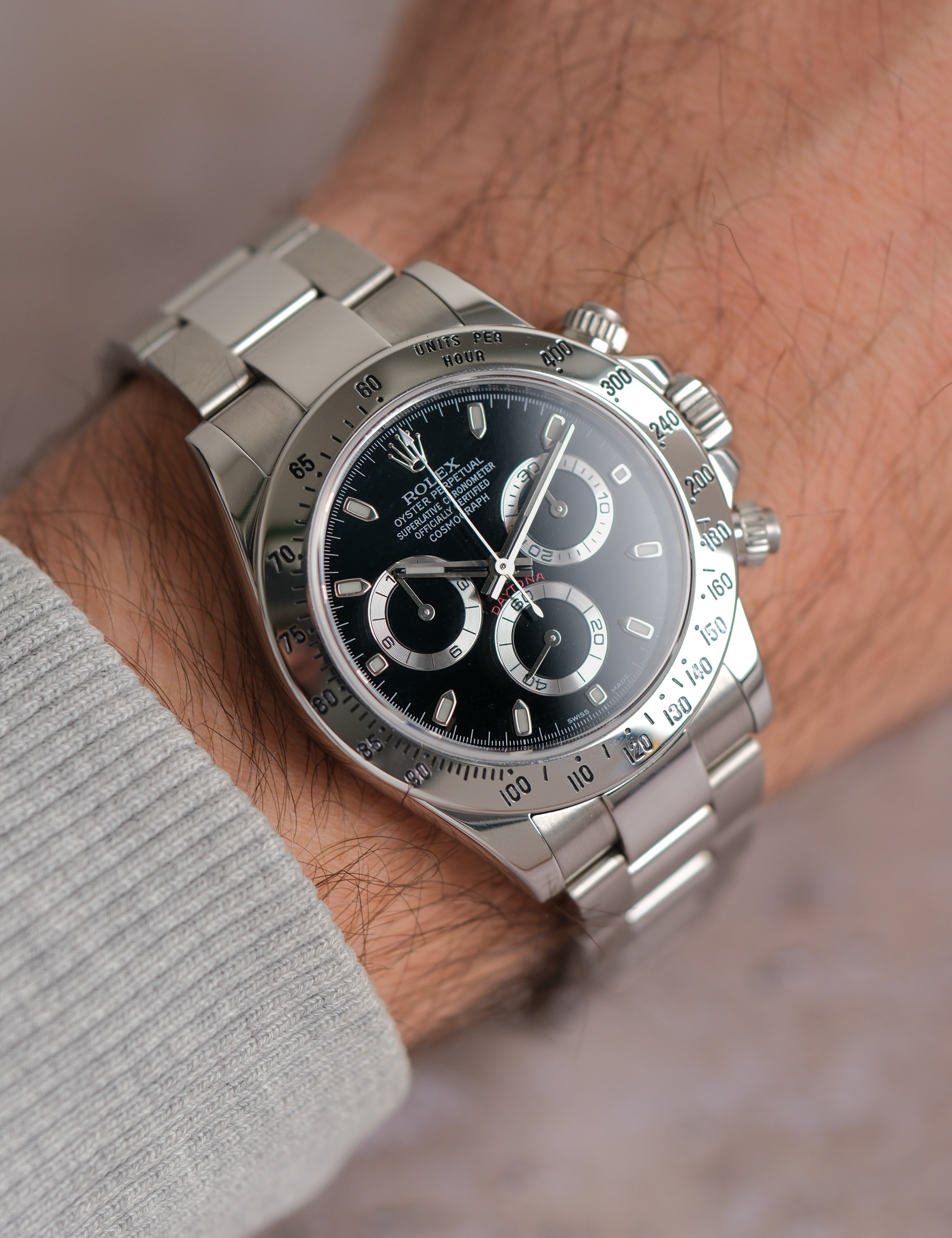 RES Rolex Daytona 116520 Black Dial 2015 – EON Watches