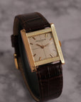 Jaeger-LeCoultre Tank Rose gold 18k / Super rare / crosshair dial / Large size