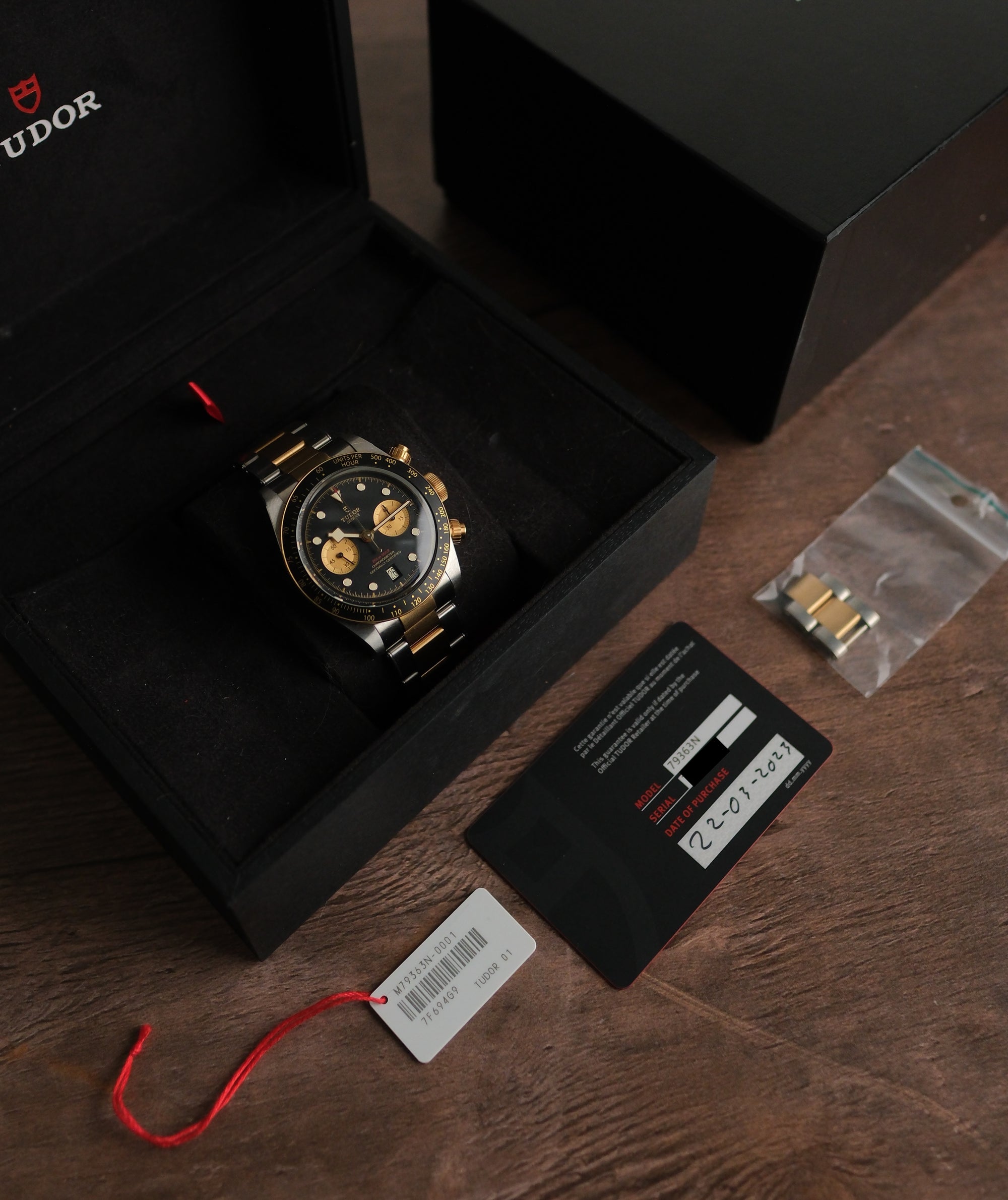 Tudor Black Bay Chrono 2023 full set 79363N