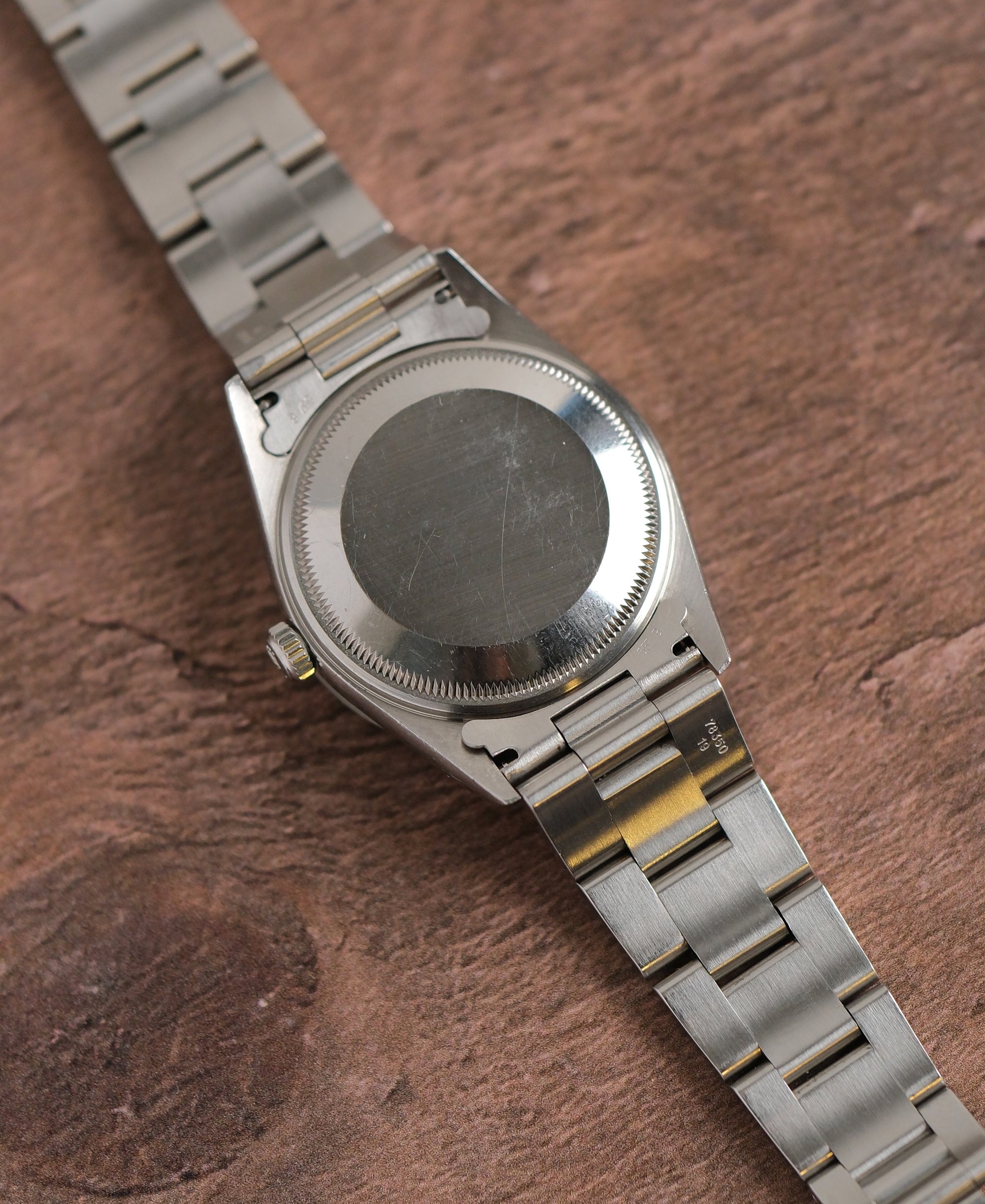 Rolex Oyster Perpetual Date unpolished with papers