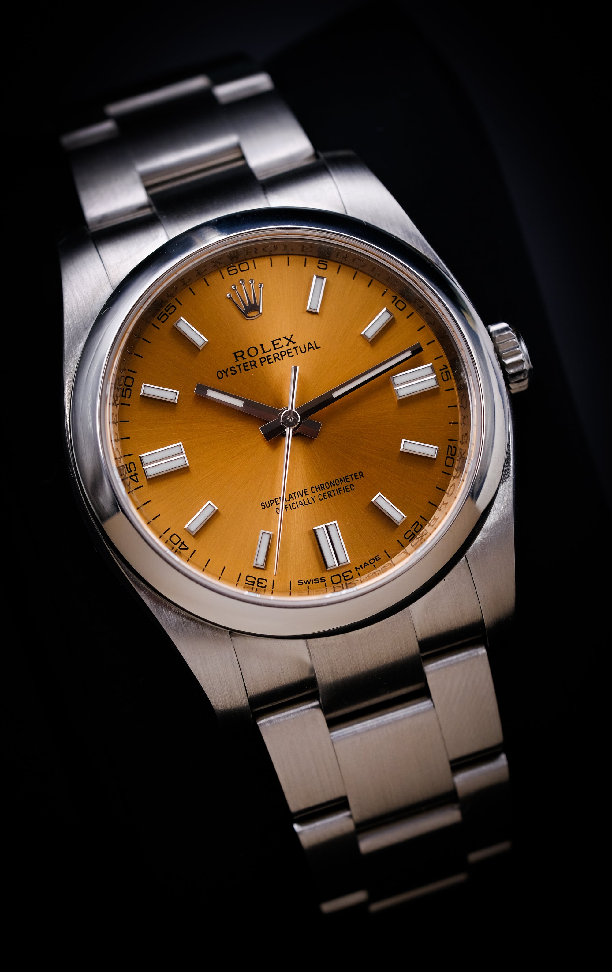 SOLD Rolex Oyster Perpetual 36 Mint / with card