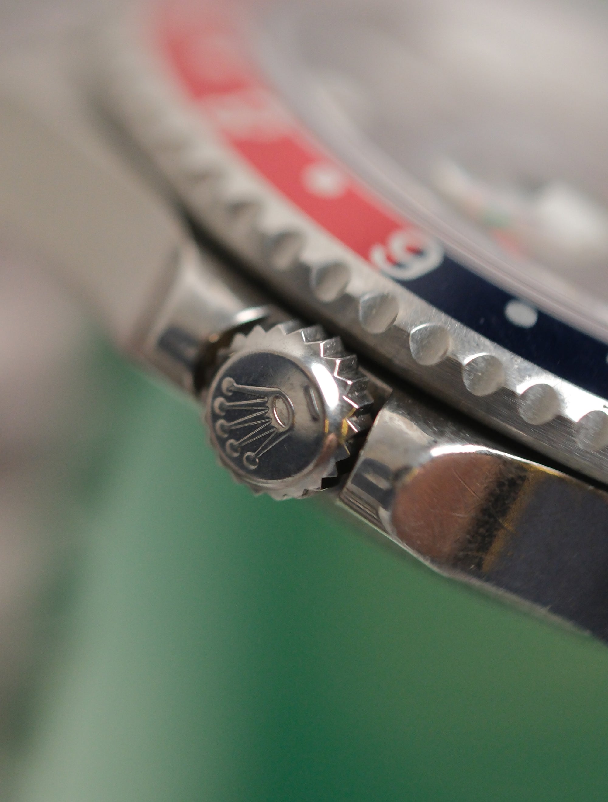 Rolex GMT Master II 16710 Pepsi P series from 2000 sold in 2001