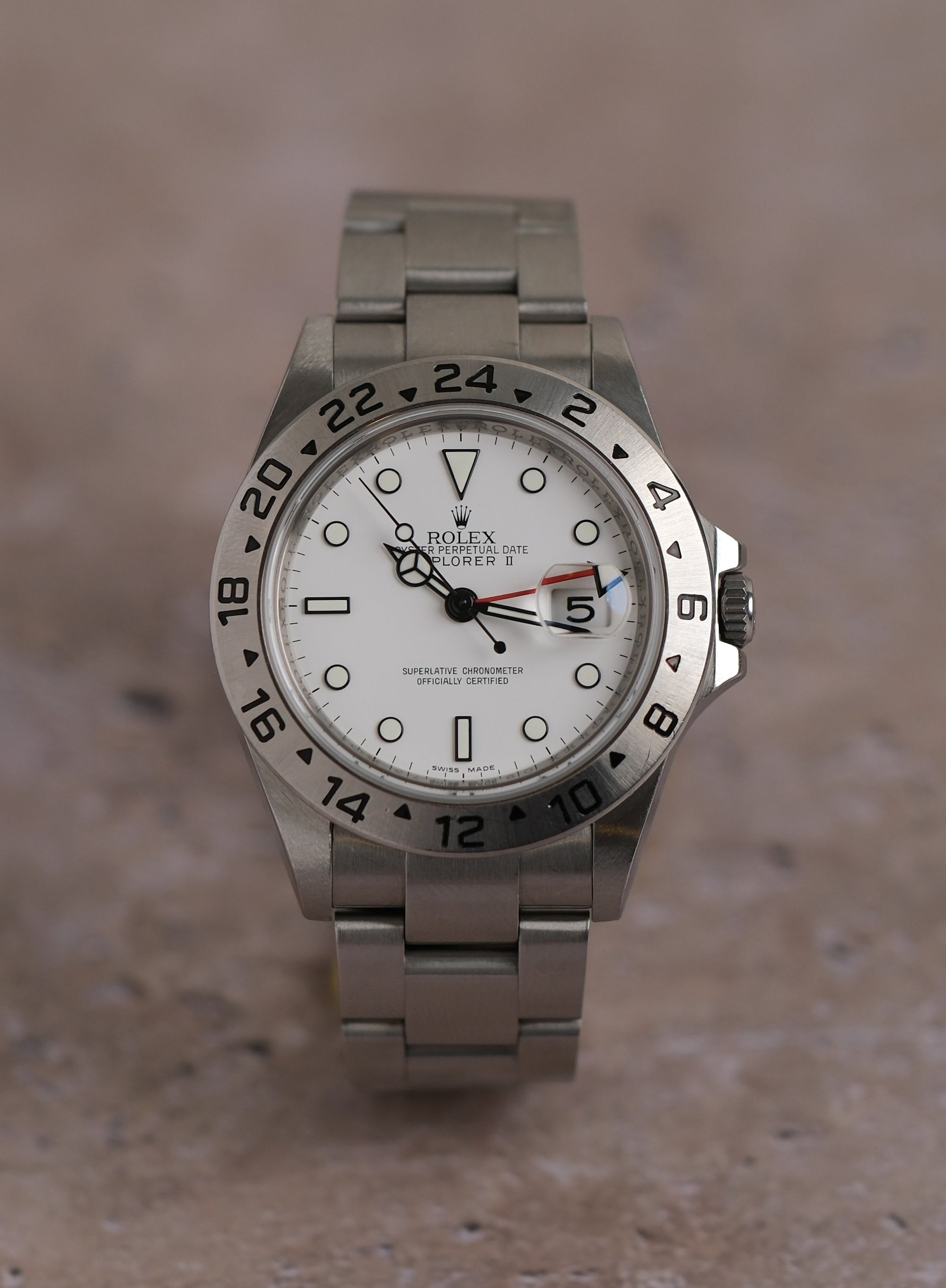 Rolex Explorer II RRR / No holes / New card / New movement / Last edition