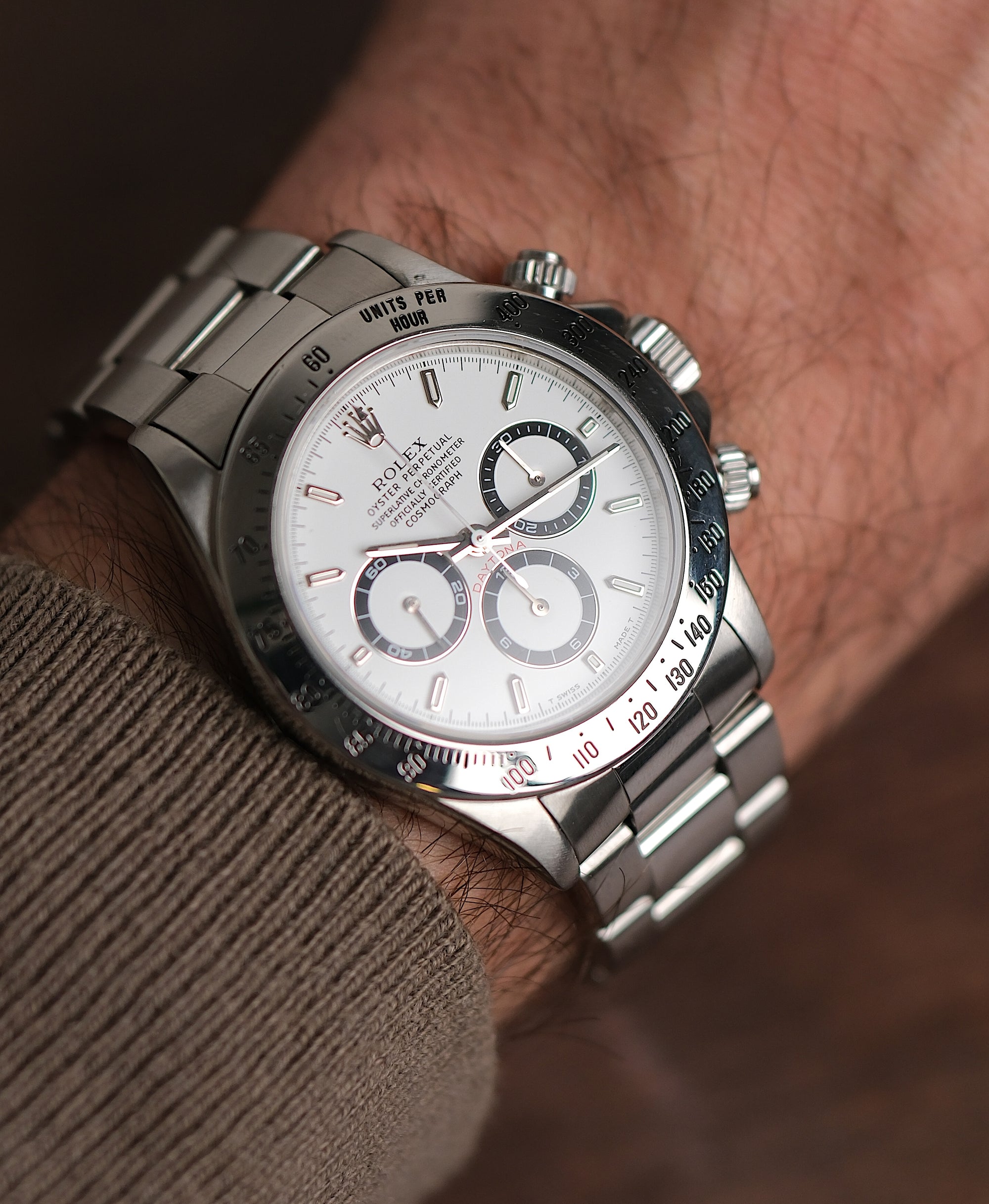 Rolex Daytona 1996 Zenith Daytona with papers (sold 1997)