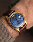 Rolex Day-Date 36 Amazing Pie-Pan blue dial 1970 1803