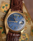 Rolex Day-Date 36 Amazing Pie-Pan blue dial 1970 1803