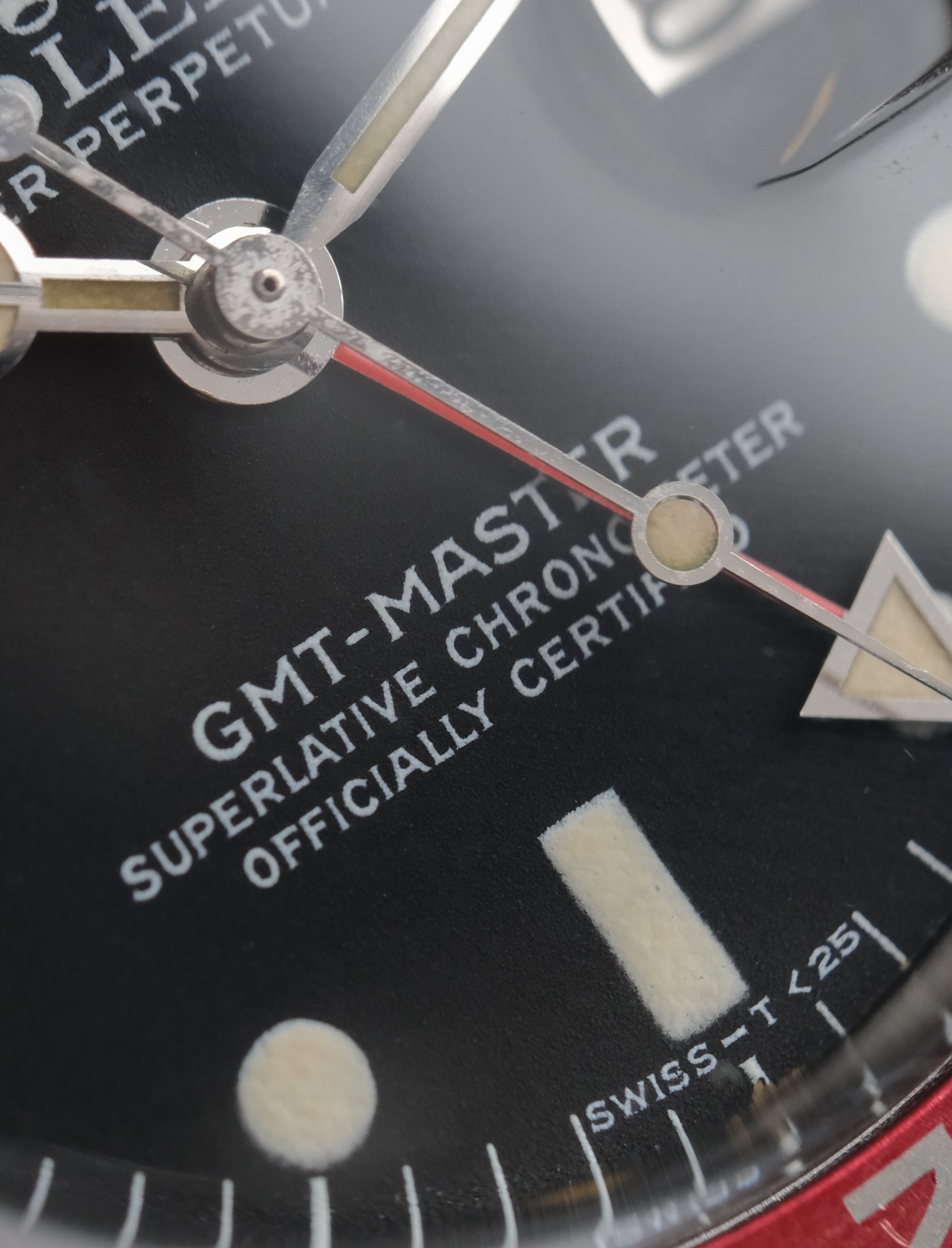 Rolex GMT-Master 1675 Mk4 Dial “Vanilla Patina”