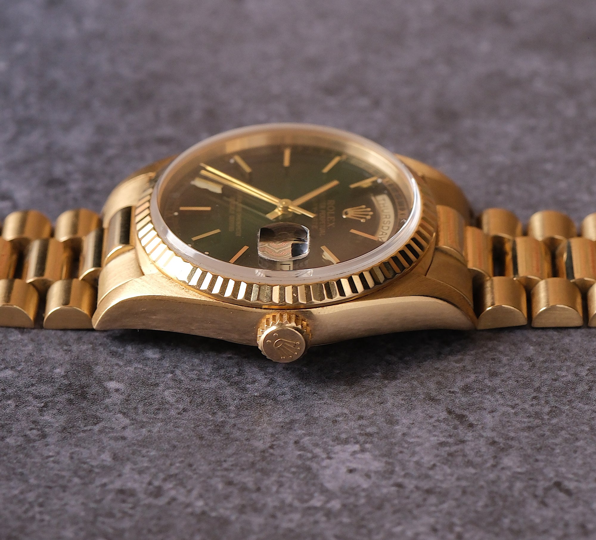 Rolex Day-Date 36 Black dial 1999 / stunning condition