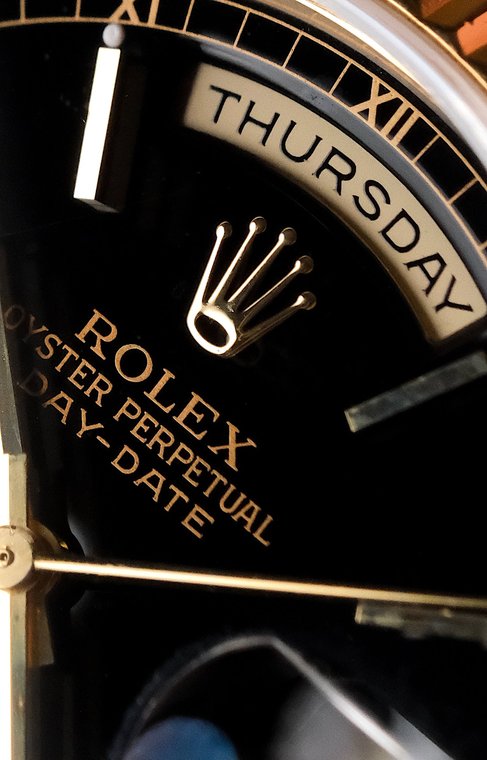 Rolex Day-Date 36 Black dial 1999 / stunning condition
