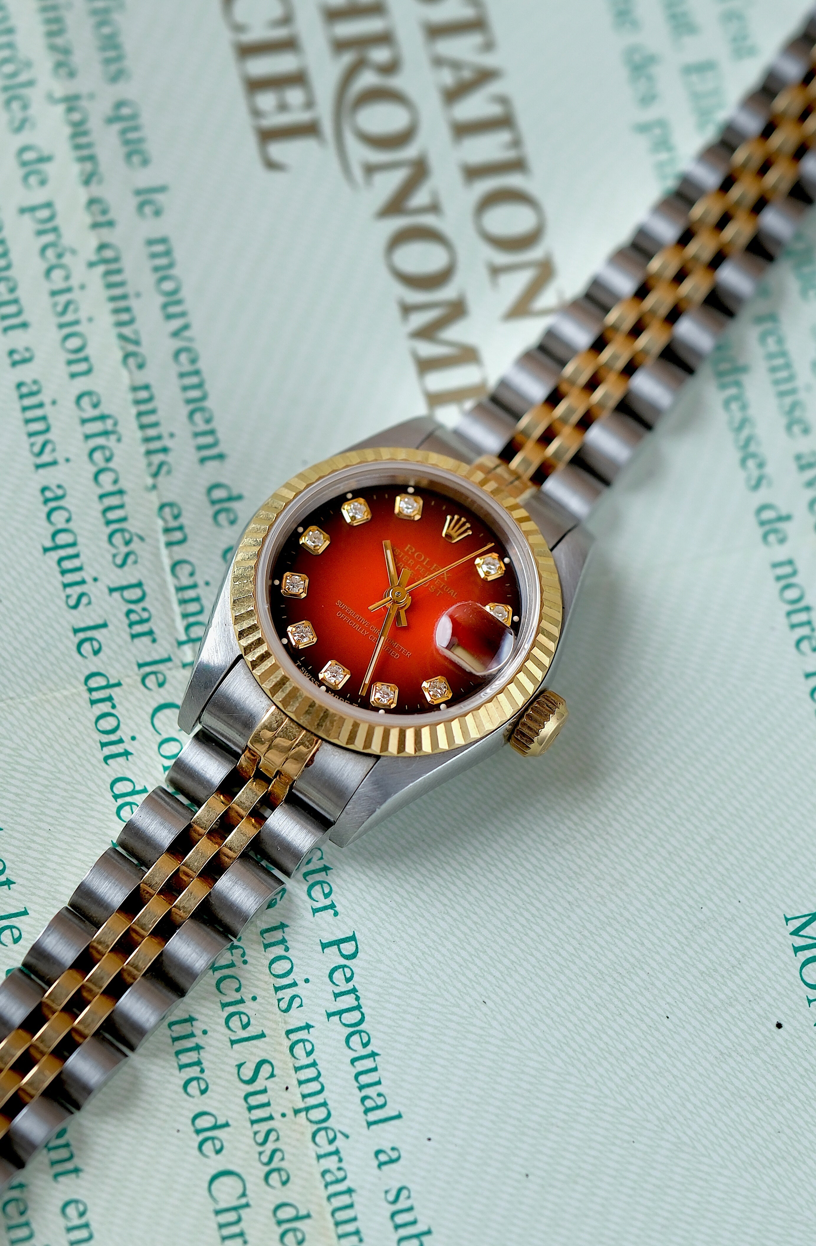 Rolex Datejust 26 mm ref. 69173 | 1995 | Vignette diamond dial