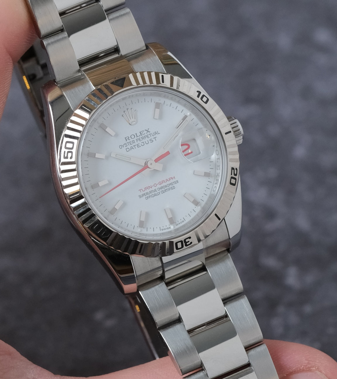 Rolex Datejust Turn O Graph ref. 116264  /NL delivered