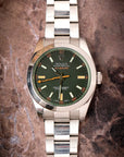 Rolex Milgauss 1 year warranty / fix price 116400GV