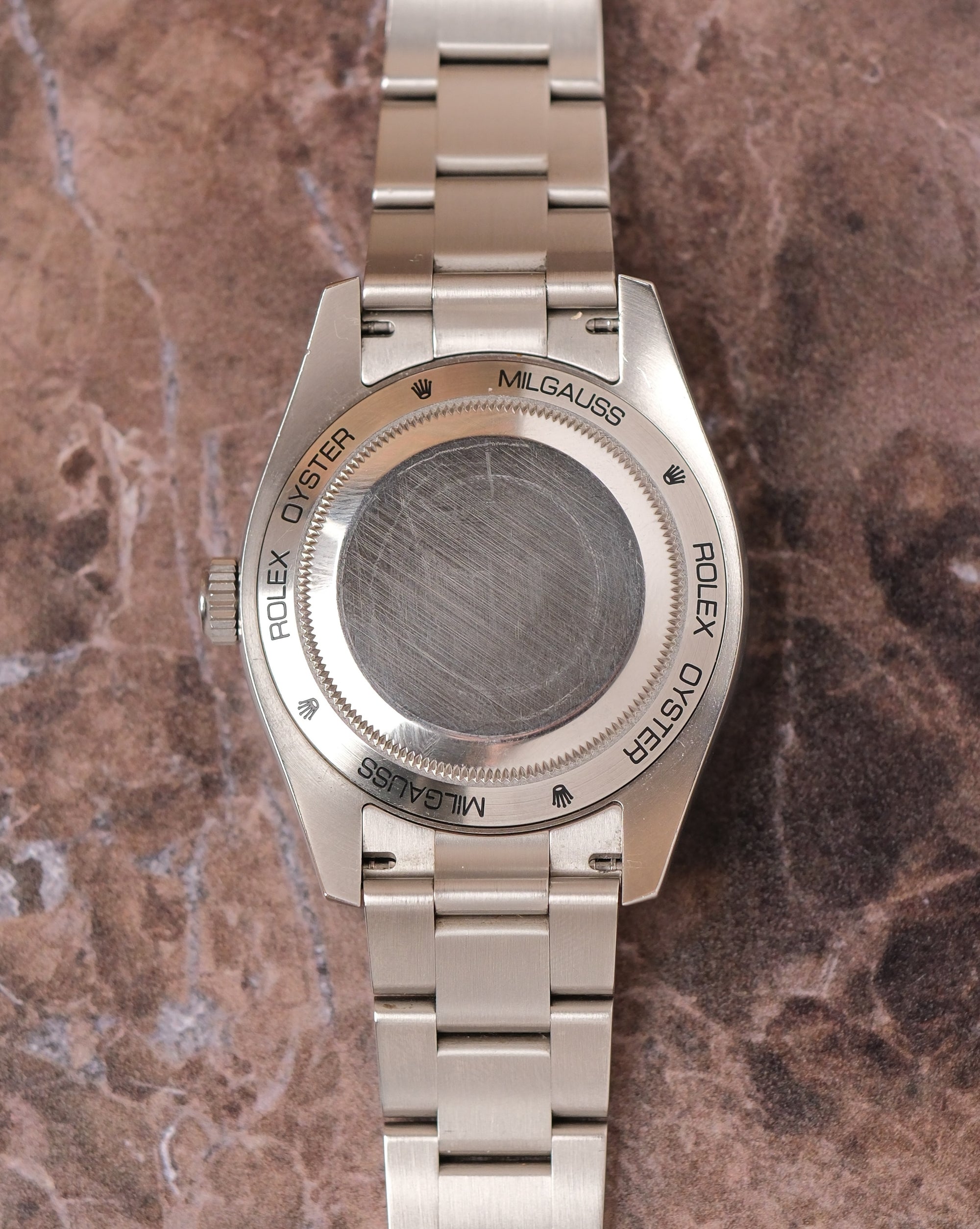 Rolex Milgauss 1 year warranty / fix price 116400GV