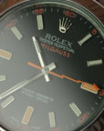 Rolex Milgauss 1 year warranty / fix price 116400GV