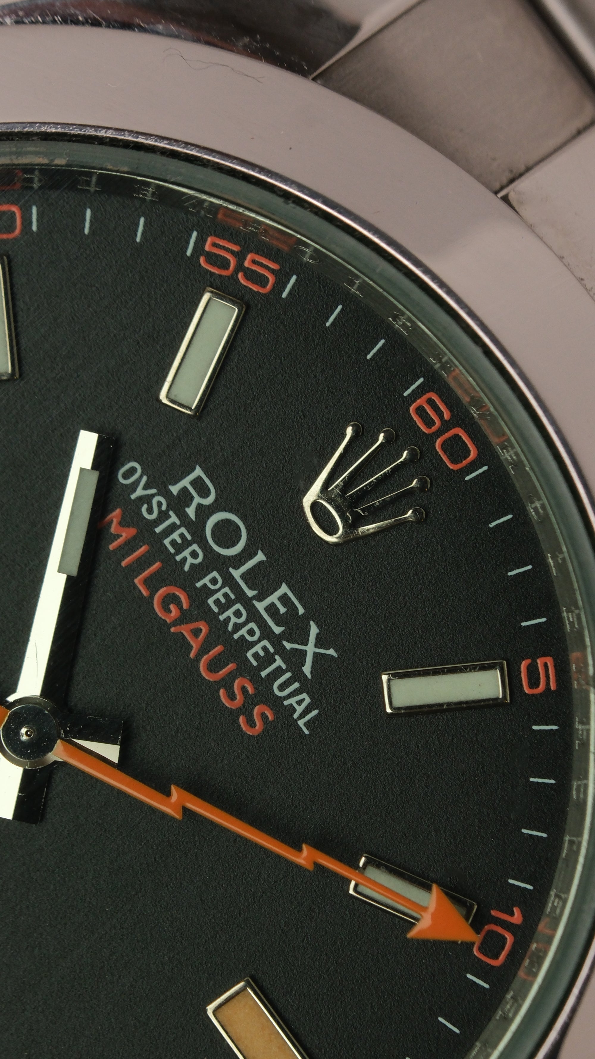 Rolex Milgauss 1 year warranty / fix price 116400GV