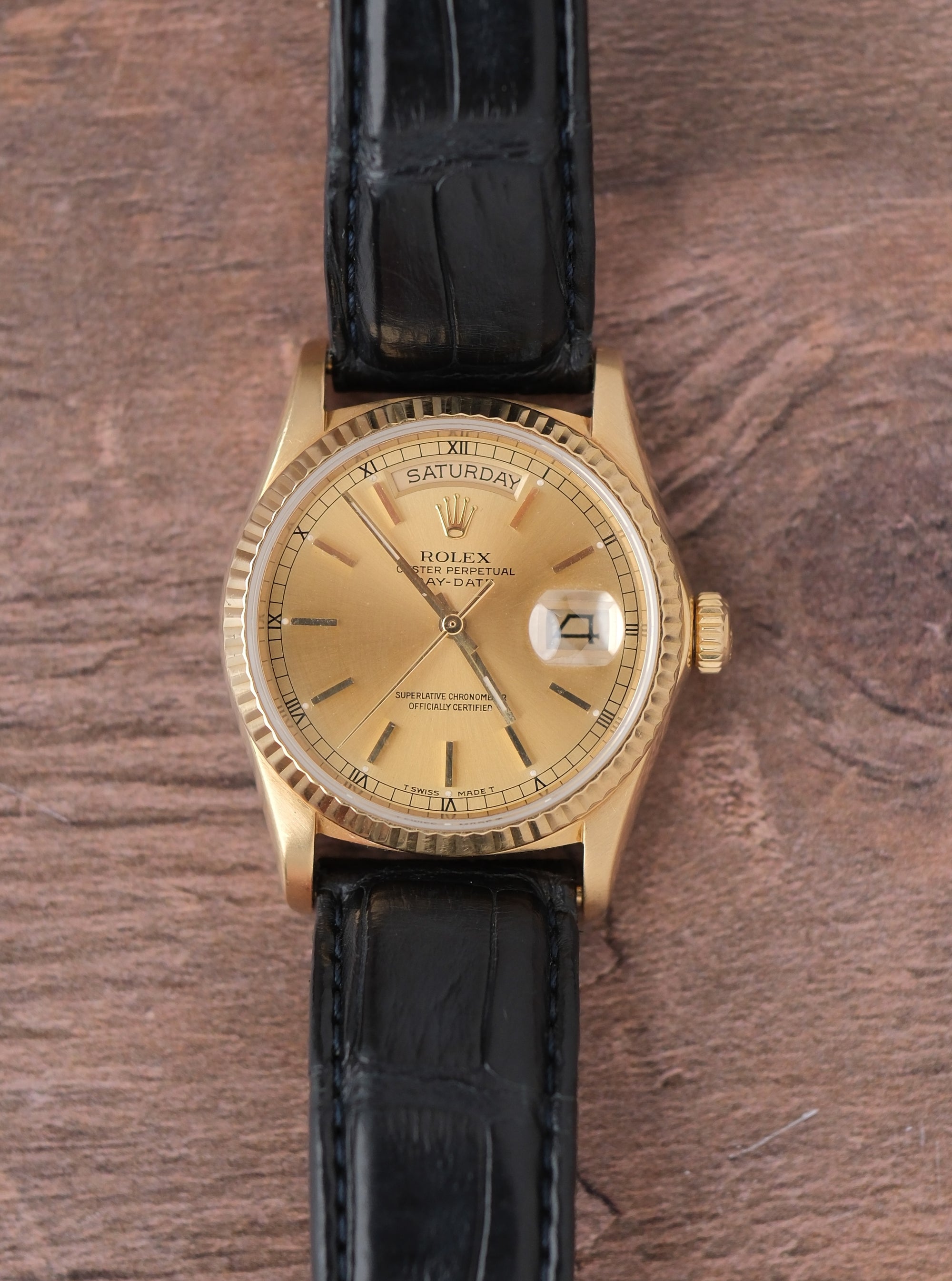 Rolex Day-Date 36 Great condition with papers 1982 18038