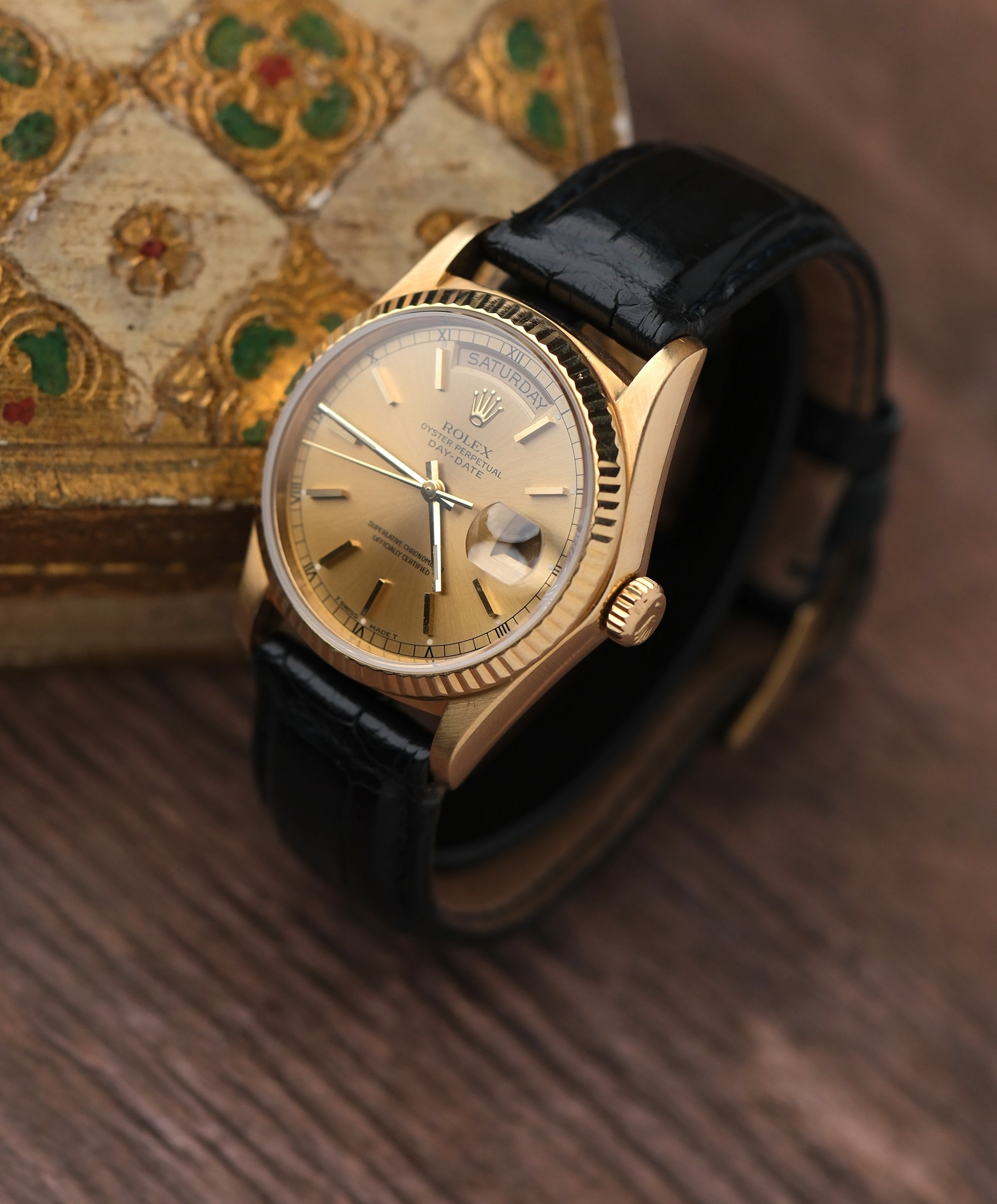 Rolex Day-Date 36 Great condition with papers 1982 18038