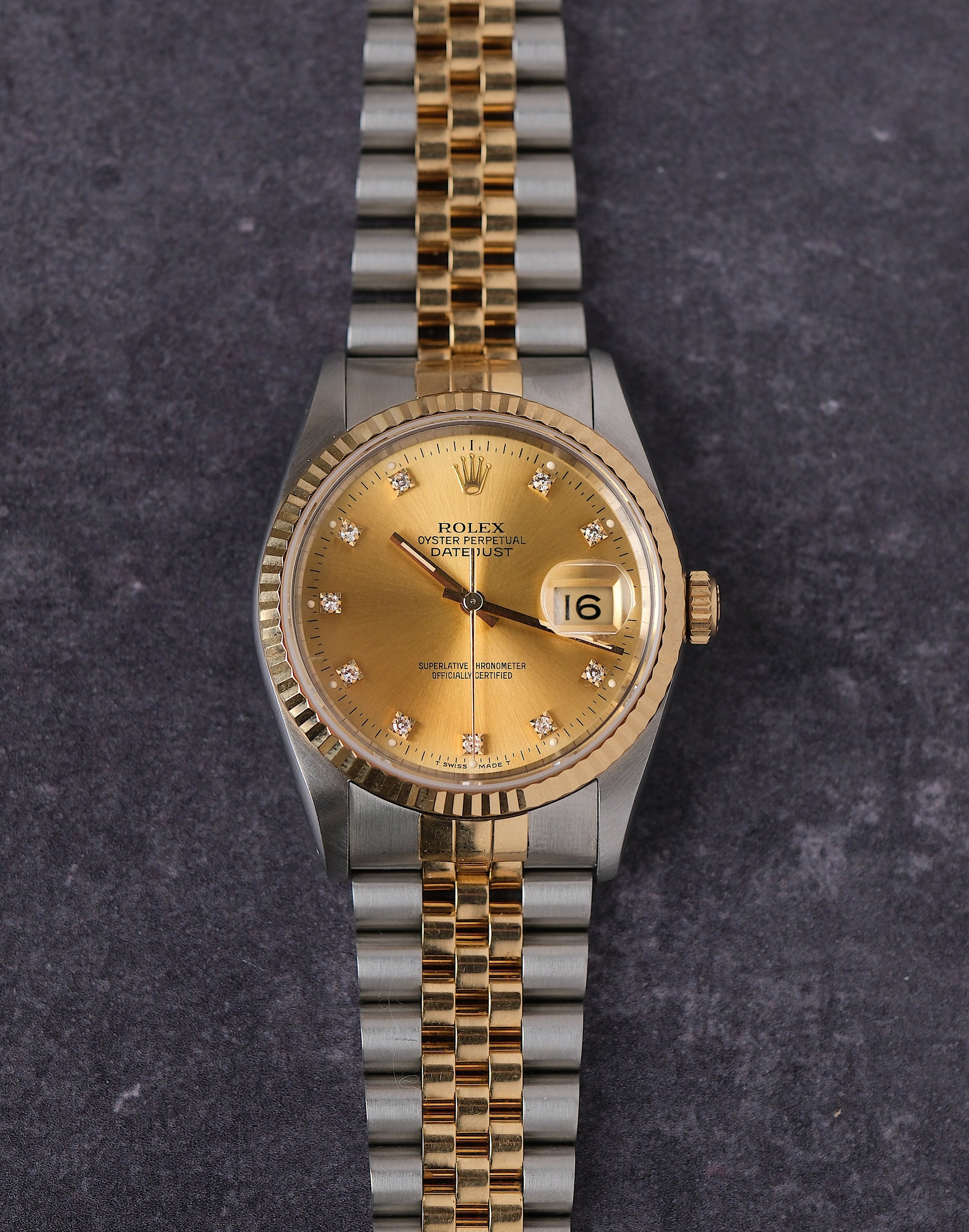 Rolex Datejust 36 16233g with papers / serviced / minty