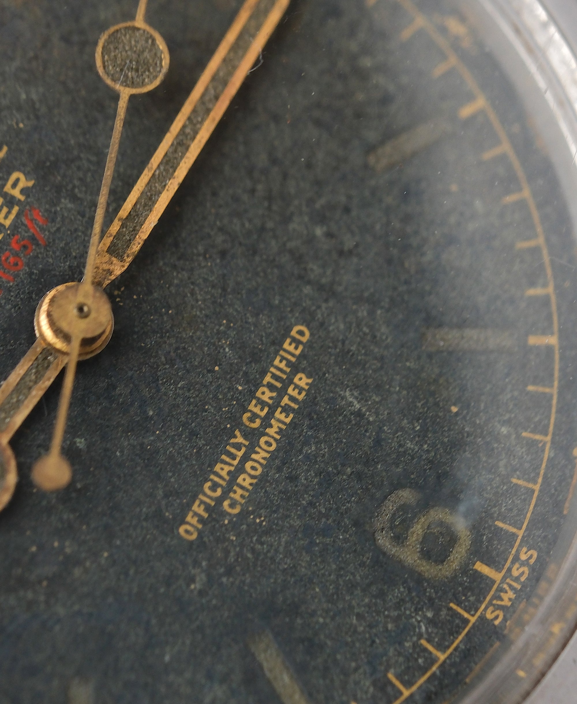 Rolex Explorer Very rare / early / RED DEPT 6610 1955