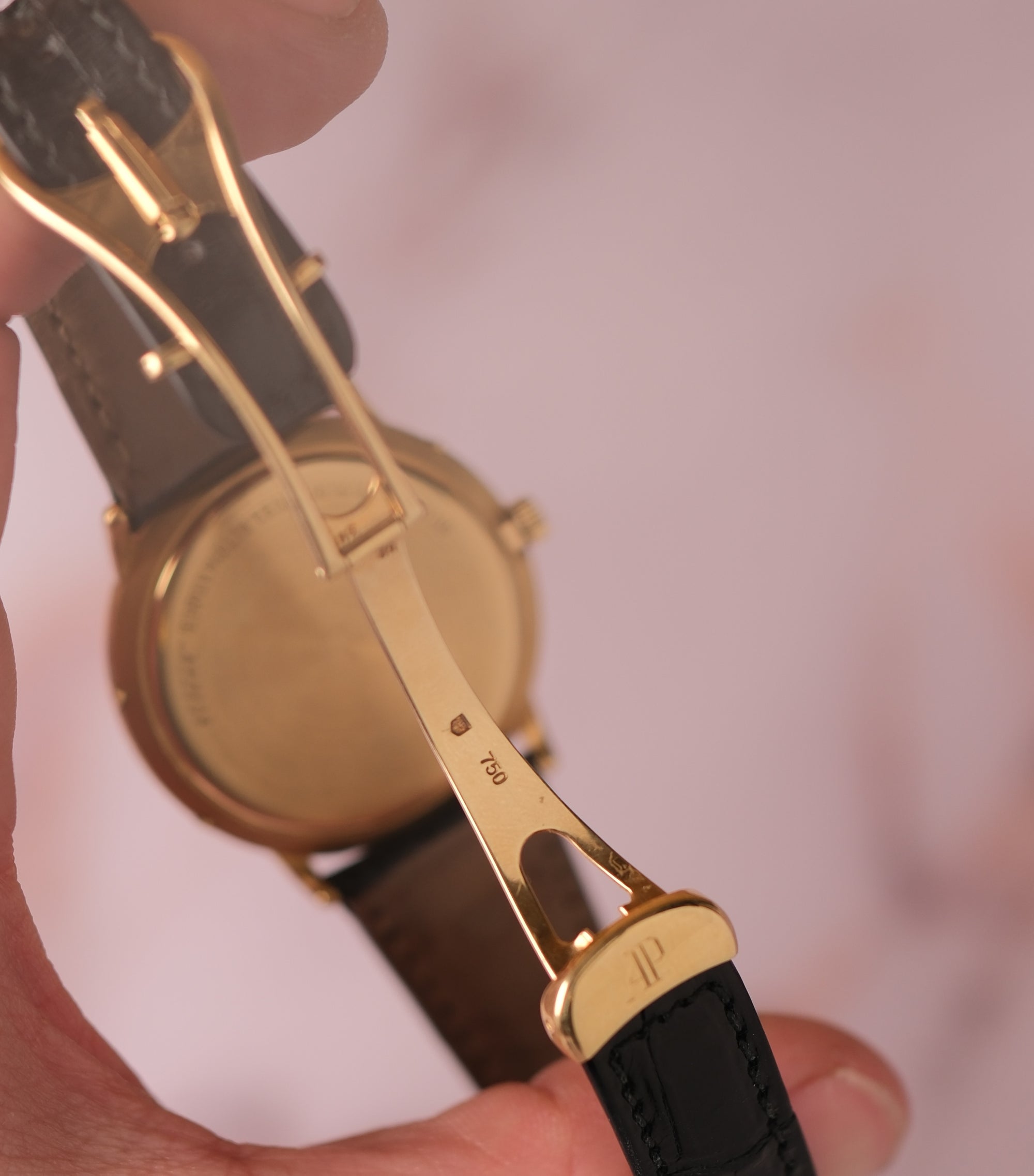 Audemars Piguet Quantieme Perpetual Calendar - Verified - Rare butterfly clasp