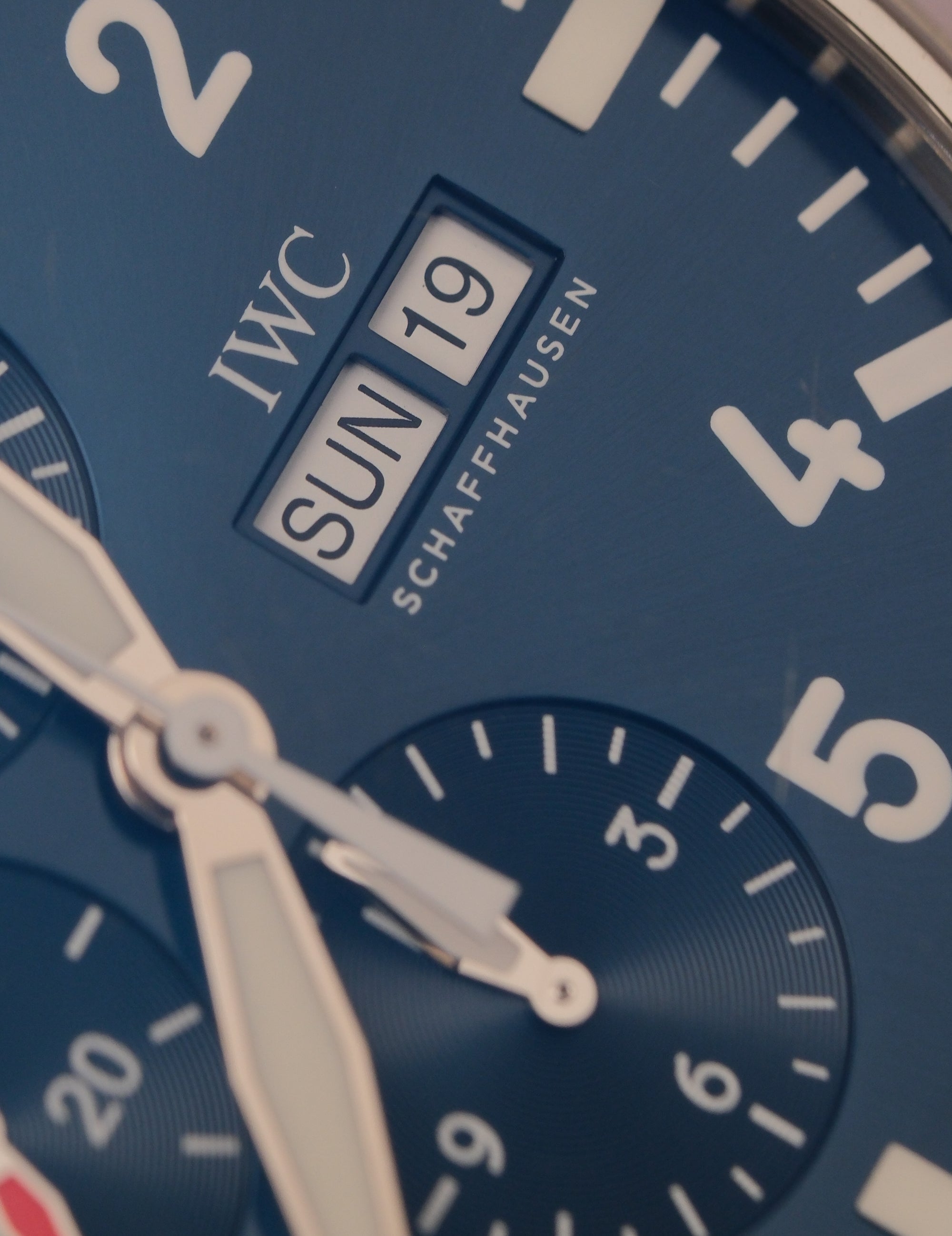 IWC Pilot Chronograph On steel / 2017 / with card IW377714 (Le Petit Prince)