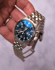 IWC Pilot Chronograph On steel / 2017 / with card IW377714 (Le Petit Prince)