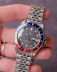 Rolex GMT-Master Rare zink sulfide / MK0.5 / 1967 / SWISS with paper