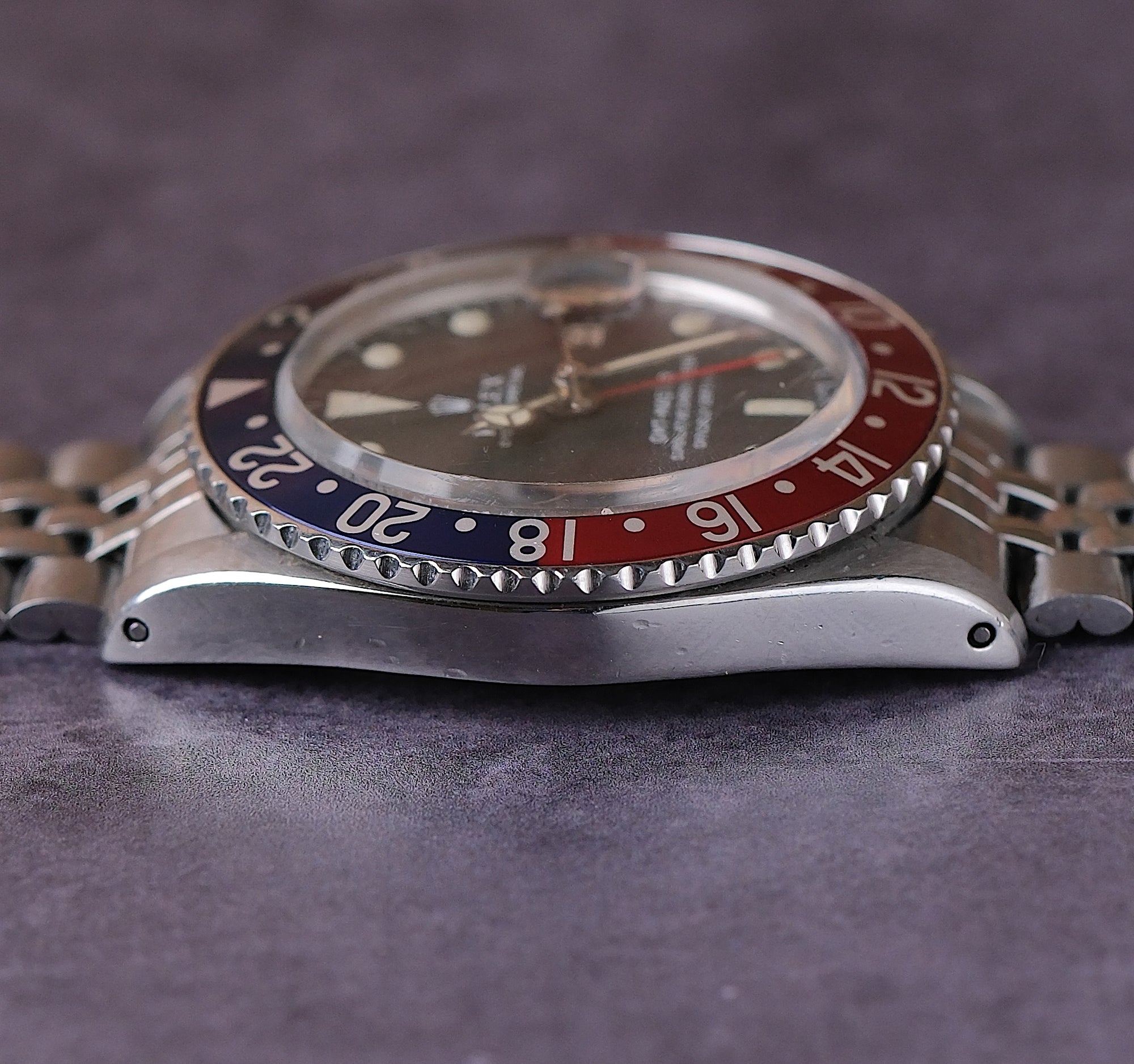Rolex GMT-Master Rare zink sulfide / MK0.5 / 1967 / SWISS with paper